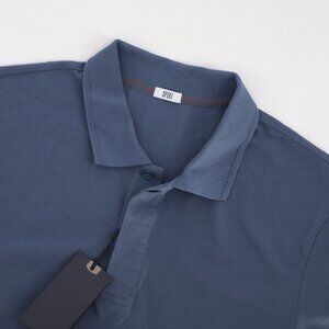 NWT SPOKE LONDON Men's Pique Jersey Polo Short Sleeve Shirt Size L Slim Fit